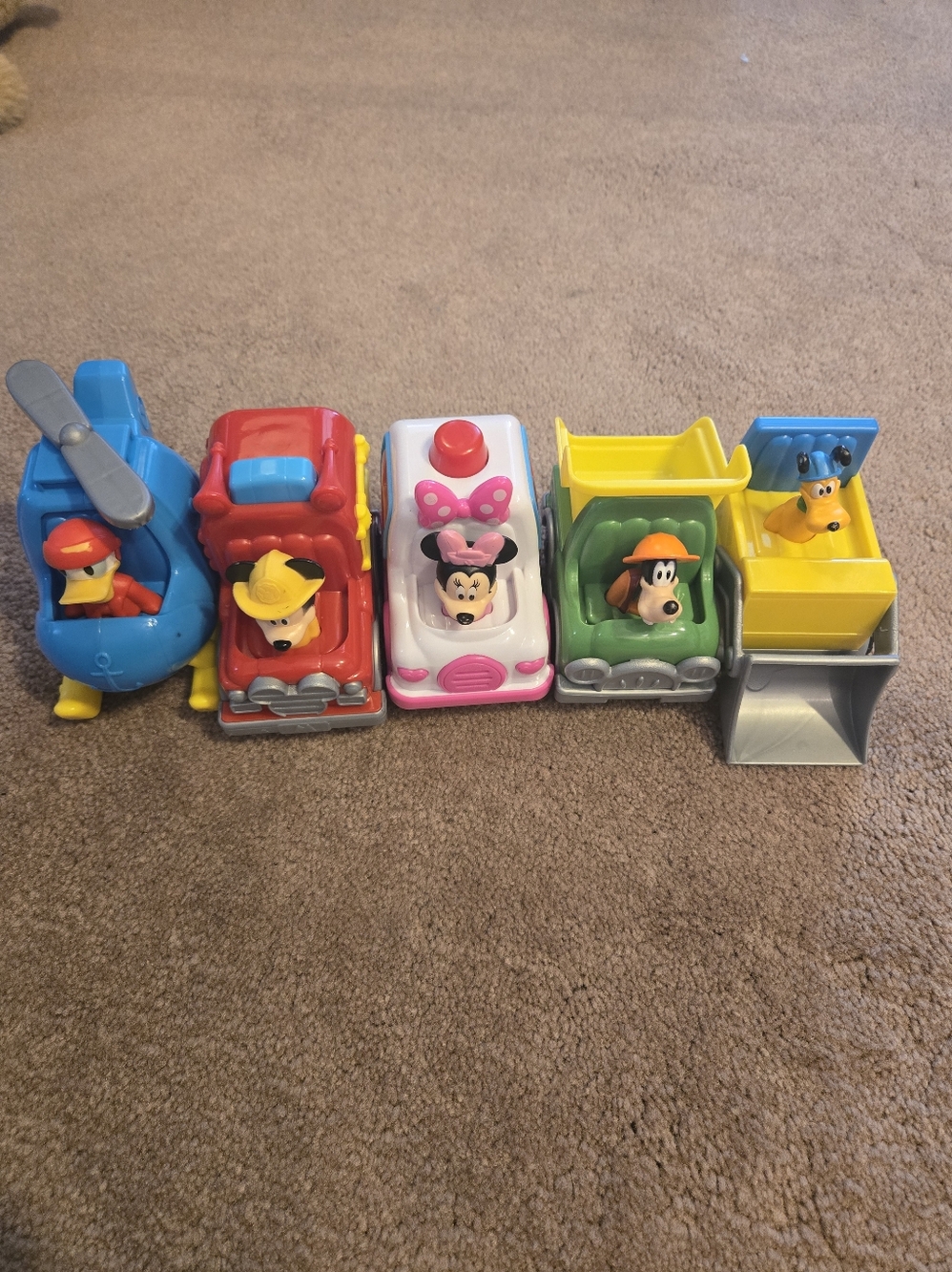 Mickey Mouse Let's Work Vehicles 5pk